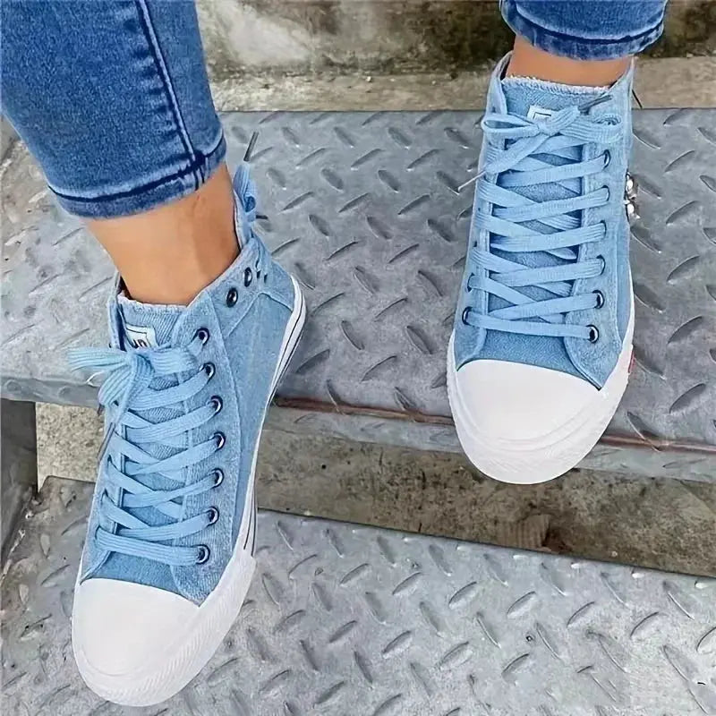 Gabriella | Modne buty w stylu dżinsowym