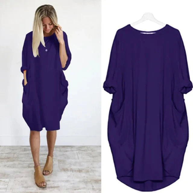 Olivia | Elegancka Letnia Sukienka z Kieszeniami 12