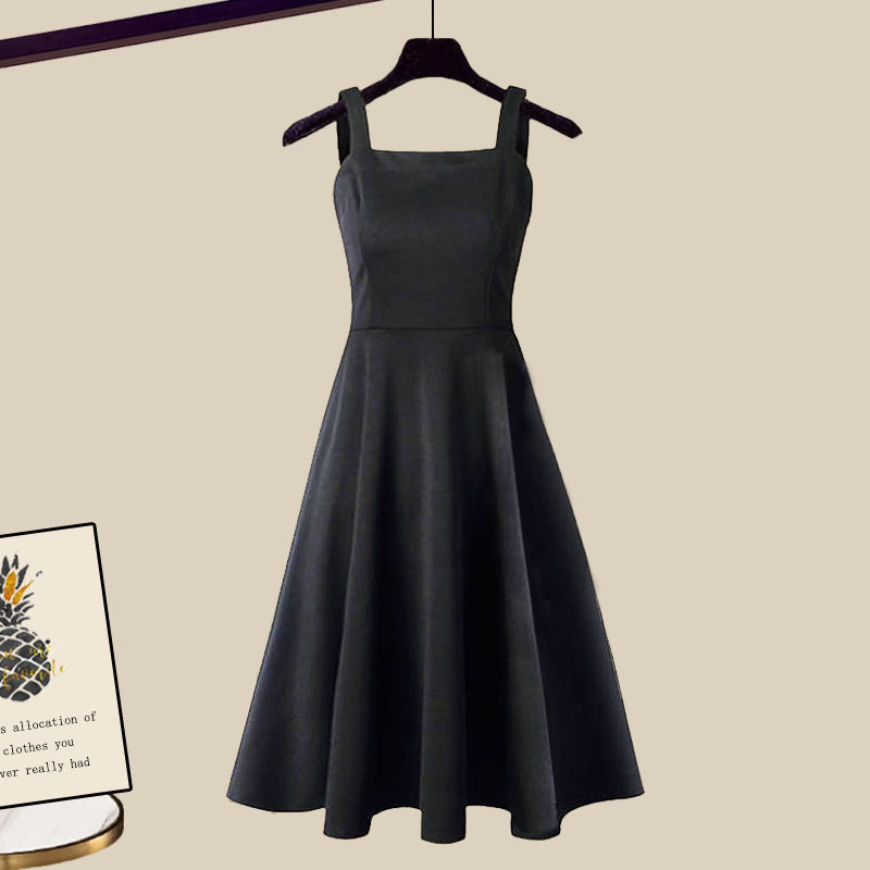 Olivia | Elegancki Zestaw Sukienek z Swetrem 2 w 1 4