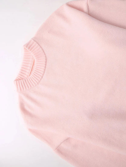 Sweter z okrągłym dekoltem