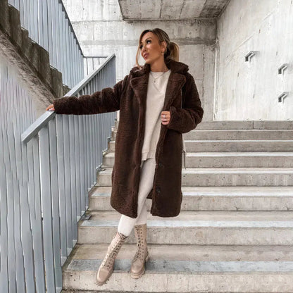 Cozy | Miękki i Ciepły Płaszcz z Pluszu