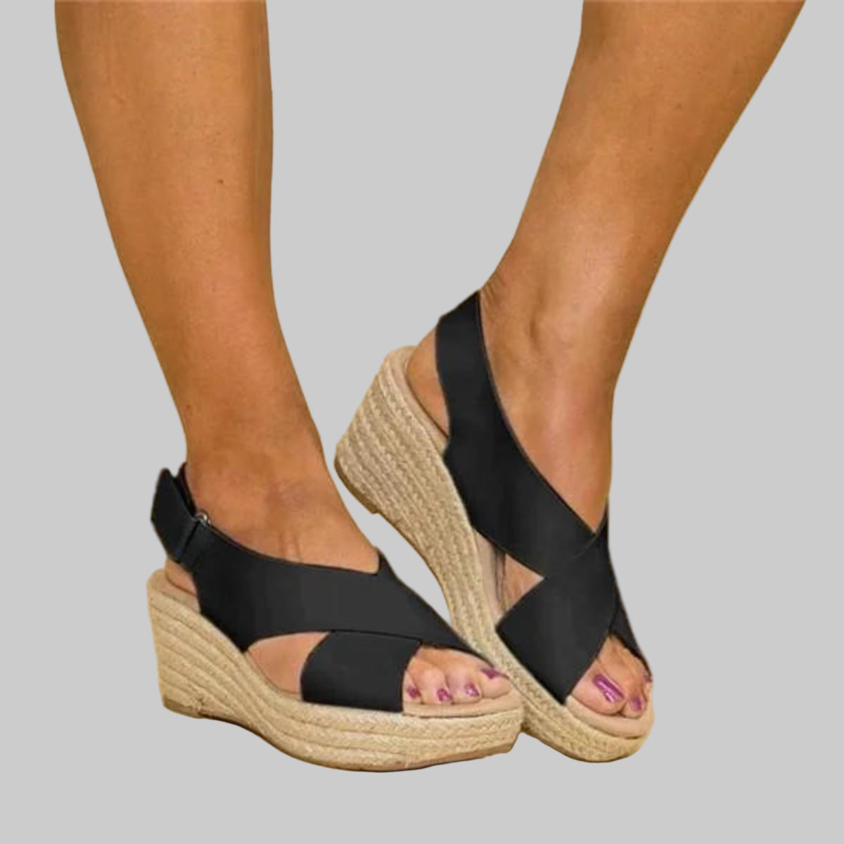 Amelia | Eleganckie Letnie Espadryle Damskie na Koturnie 1