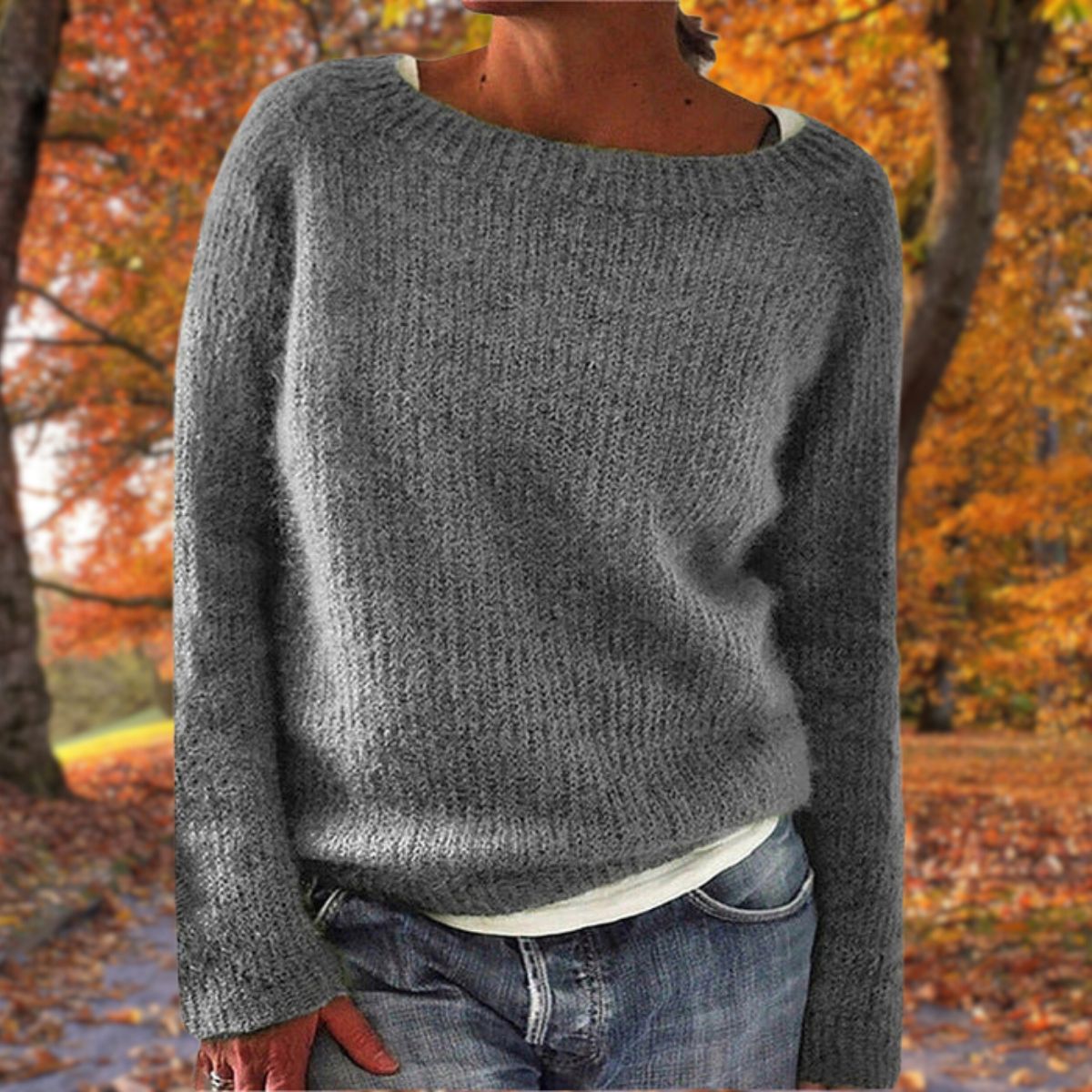Hanna | Ponadczasowy damski sweter z wełny
