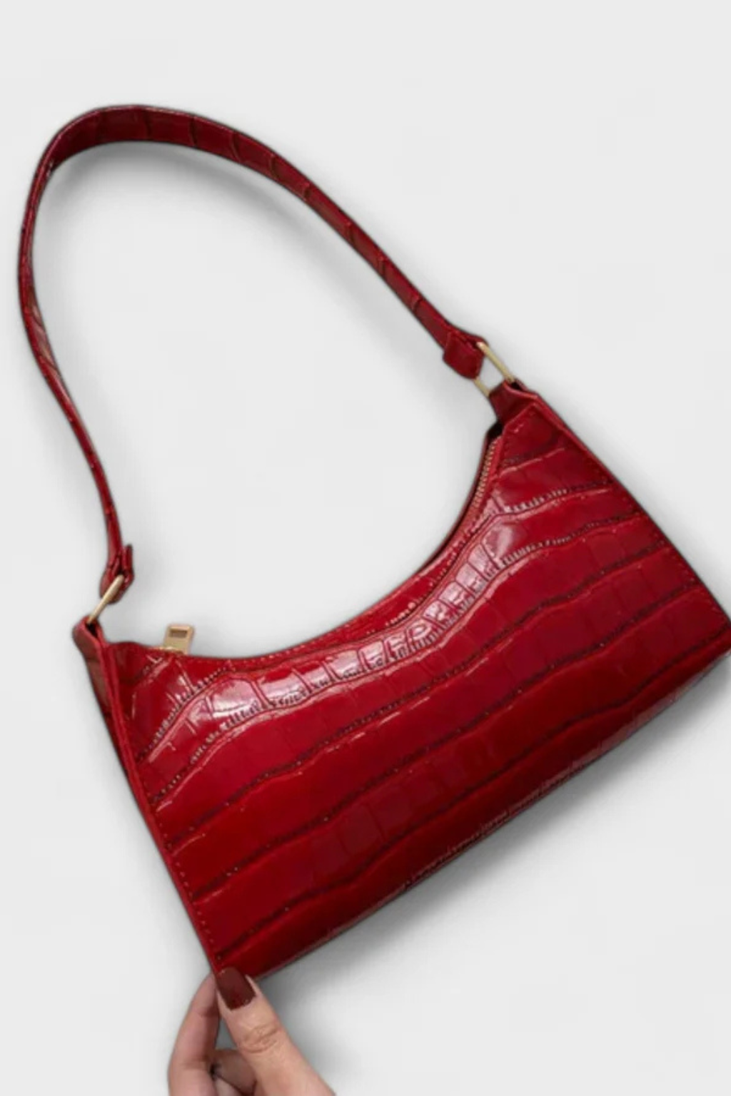Mia | Elegancka Teksturowana Torba na Ramię 6