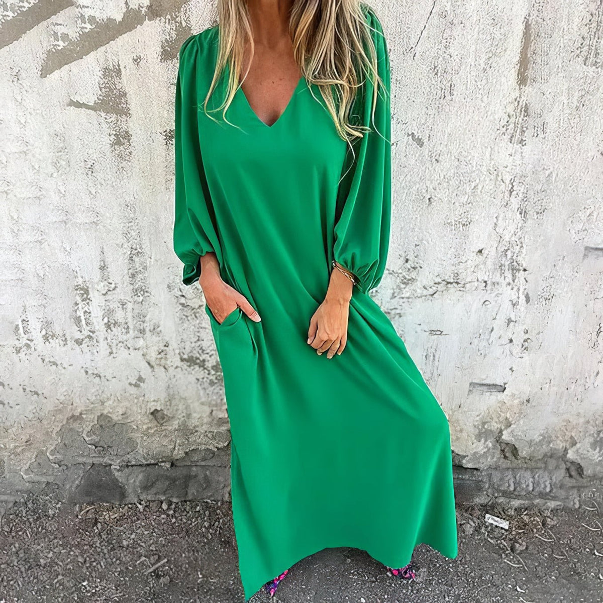 Mia | Elegancka Zwiewna Sukienka Maxi 3