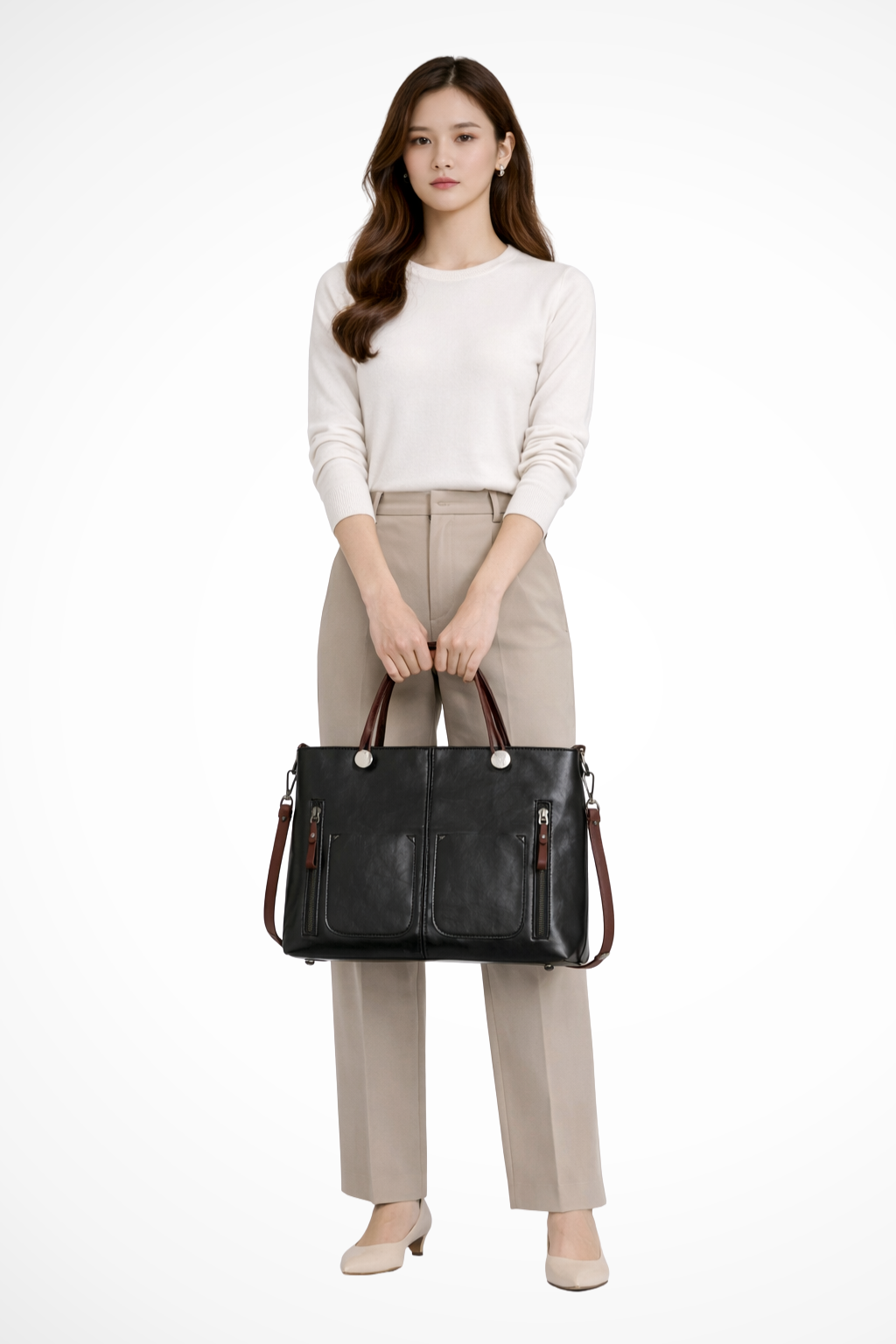 Mia | Stylowa Damska Torba Strukturalna 7