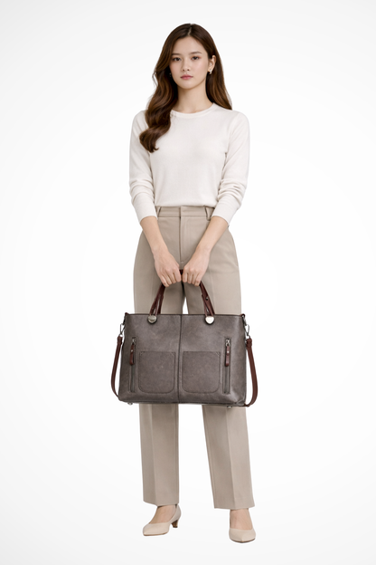 Mia | Stylowa Damska Torba Strukturalna 9