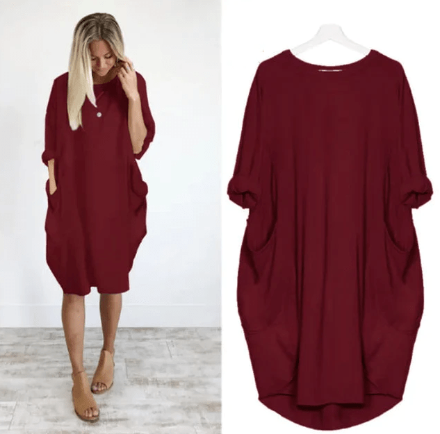 Olivia | Elegancka Letnia Sukienka z Kieszeniami 1
