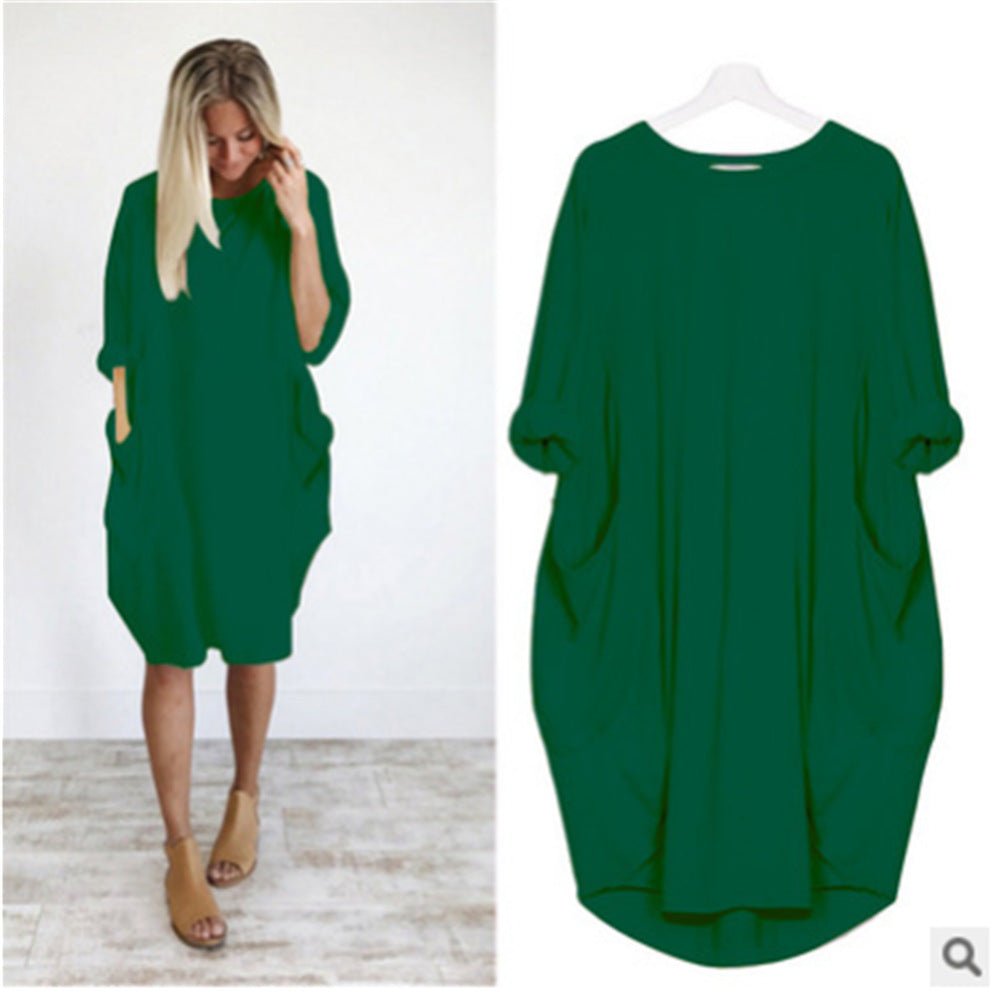 Olivia | Elegancka Letnia Sukienka z Kieszeniami 10