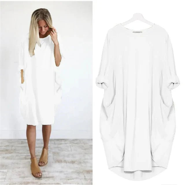 Olivia | Elegancka Letnia Sukienka z Kieszeniami 7