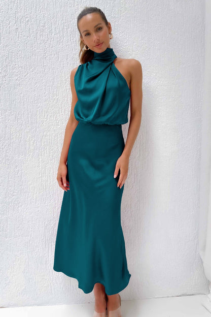 Olivia | Elegancka Suknia Wieczorowa Halter 11