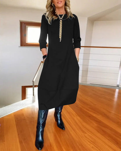 Olivia | Elegancka Zwiewna Sukienka 0
