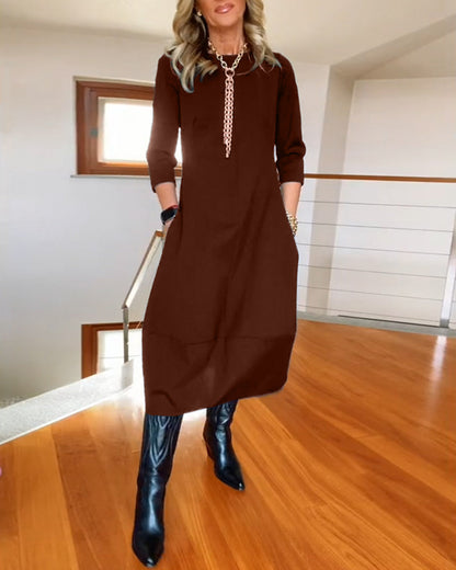 Olivia | Elegancka Zwiewna Sukienka 10
