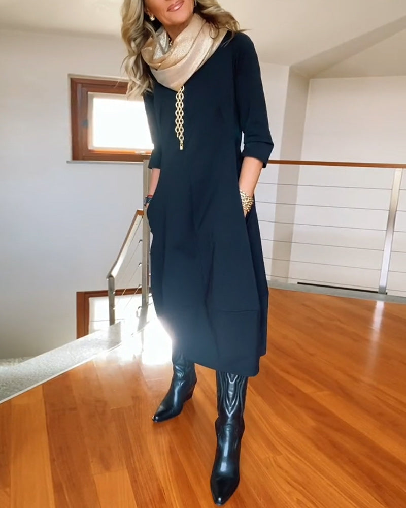 Olivia | Elegancka Zwiewna Sukienka 2