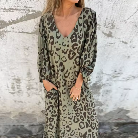 Olivia | Zwiewna Wiosenna Sukienka Elegancka 0