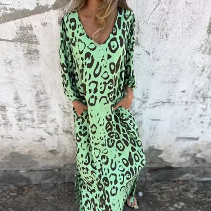 Olivia | Zwiewna Wiosenna Sukienka Elegancka 2