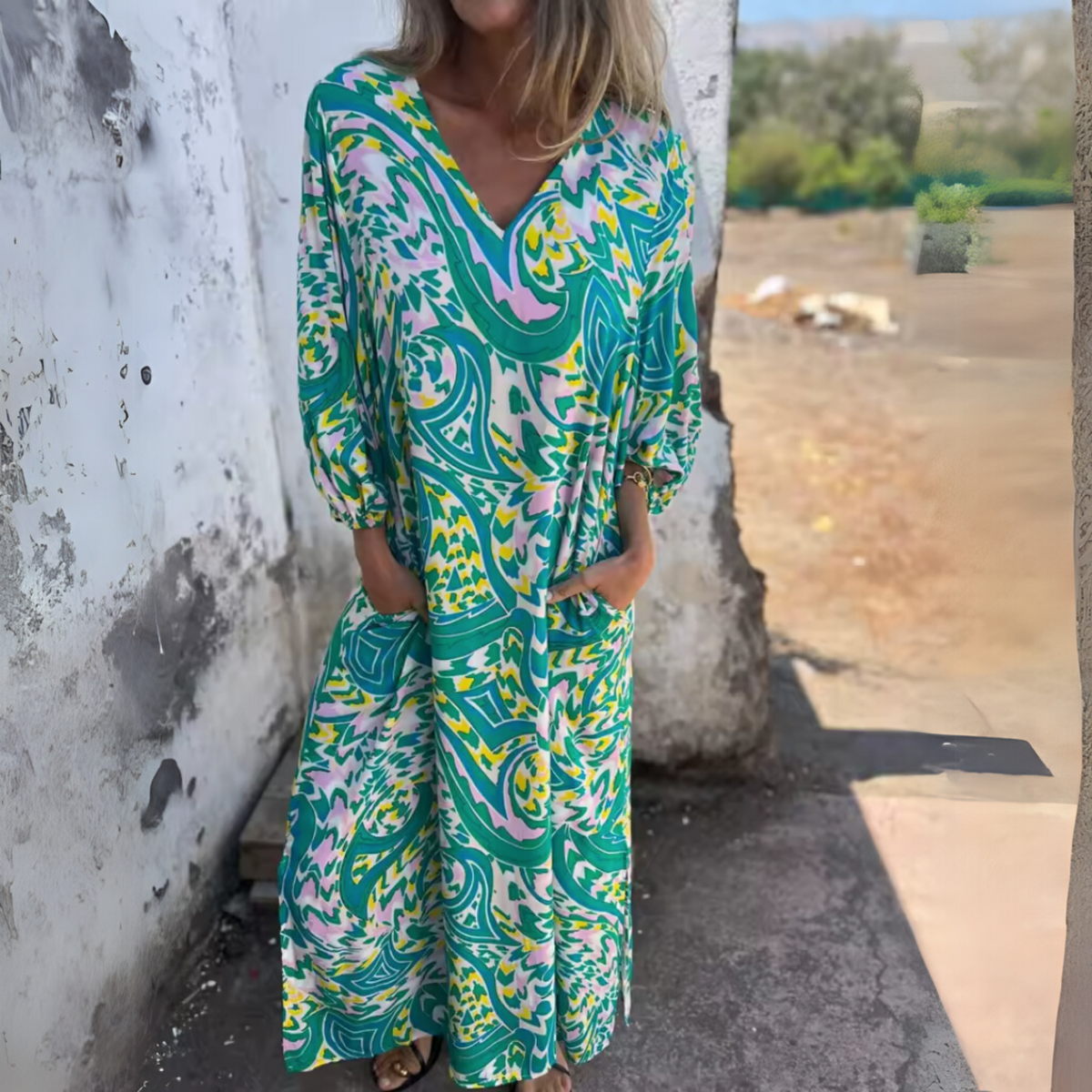 Olivia | Zwiewna Wiosenna Sukienka Elegancka 6