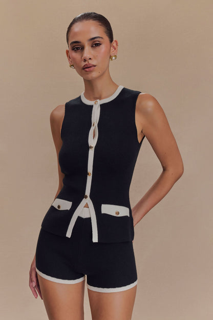 Stylowy Zestaw Damski | Dresowy Zestaw Damski z Prążkowanymi Szortami | Wygodny Look na Podróże