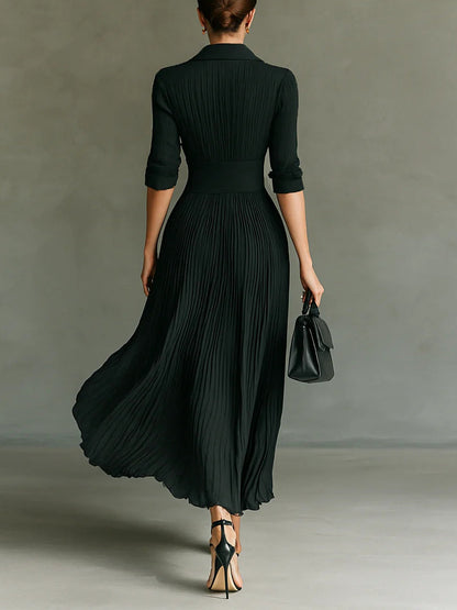 Zofia | Elegancka Sukienka z Dopasowaną Talią 1