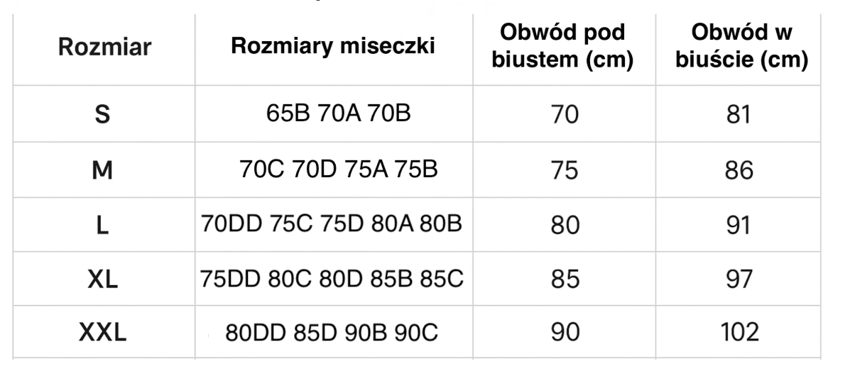 Żelowy Stanik Bezszwowy Sylla