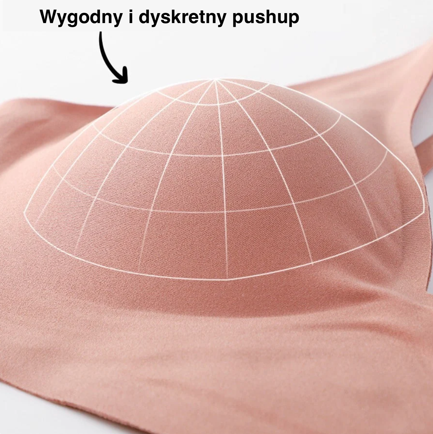 Żelowy Stanik Bezszwowy Sylla
