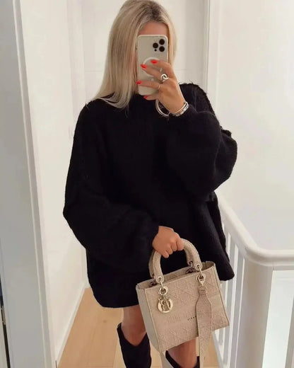 Élodie | Oversize sweter damski na jesień i chłodne dni