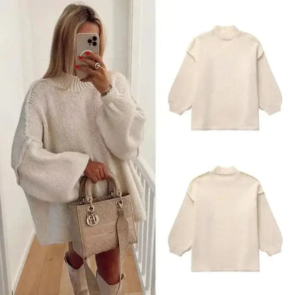Élodie | Oversize sweter damski na jesień i chłodne dni